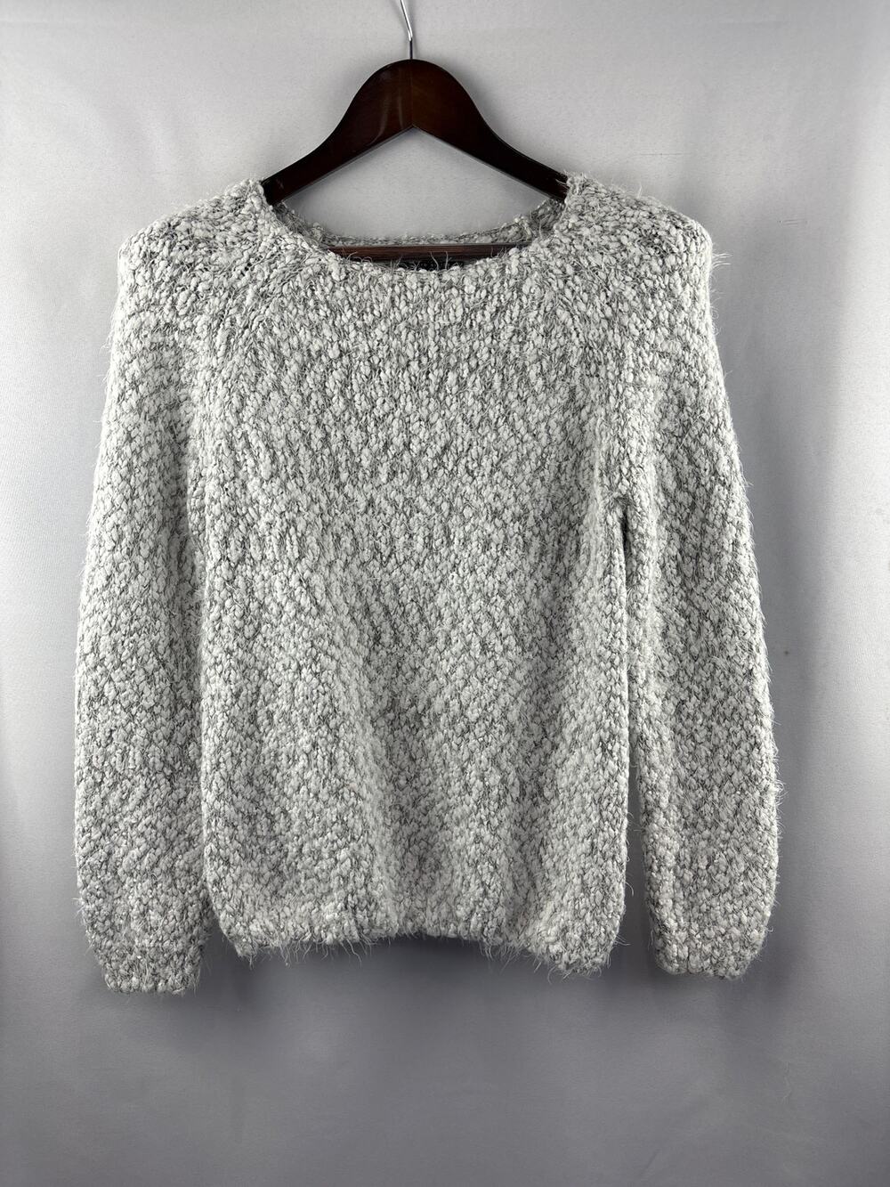 Women’s Buffalo David Bitton Medium White & Gray Sweater